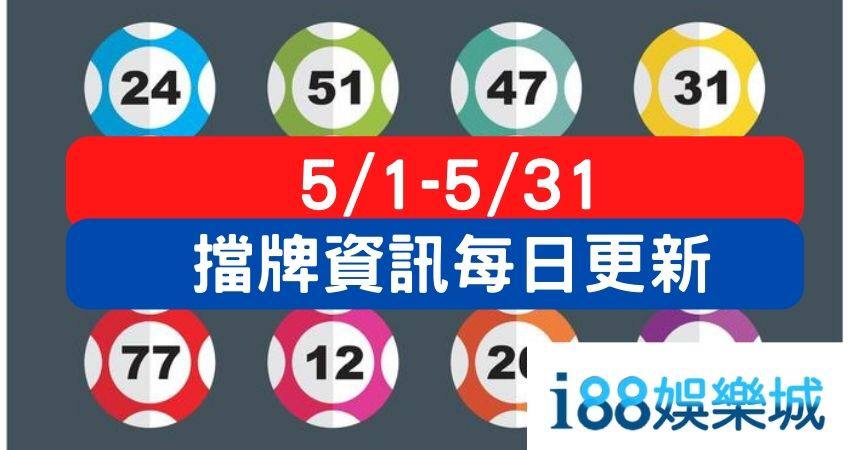 539擋牌即時更新通知-2002年5月
